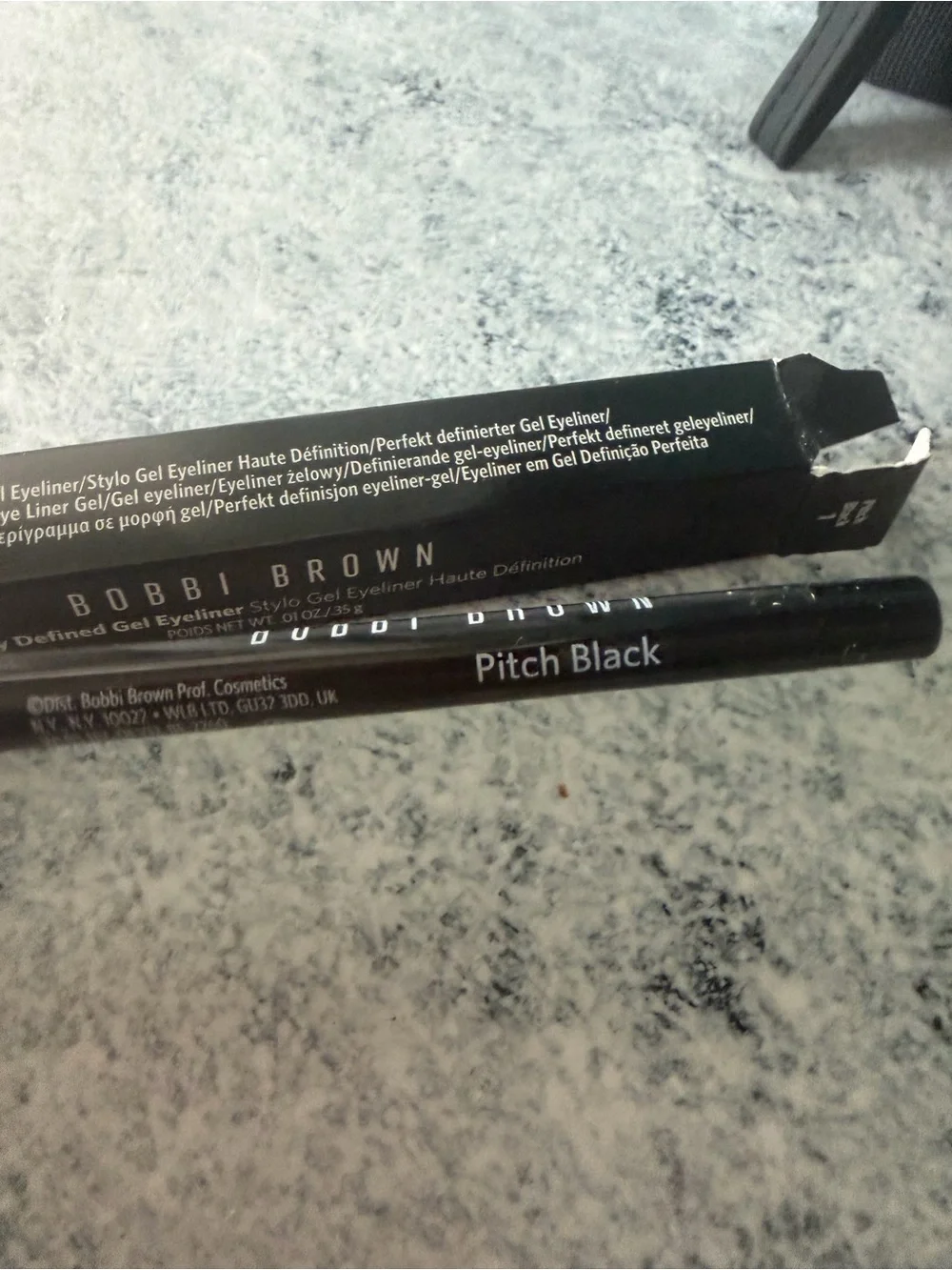 Bobbi Brown Black Eyeliner & 3 eyeshadow sticks with Black Pouch